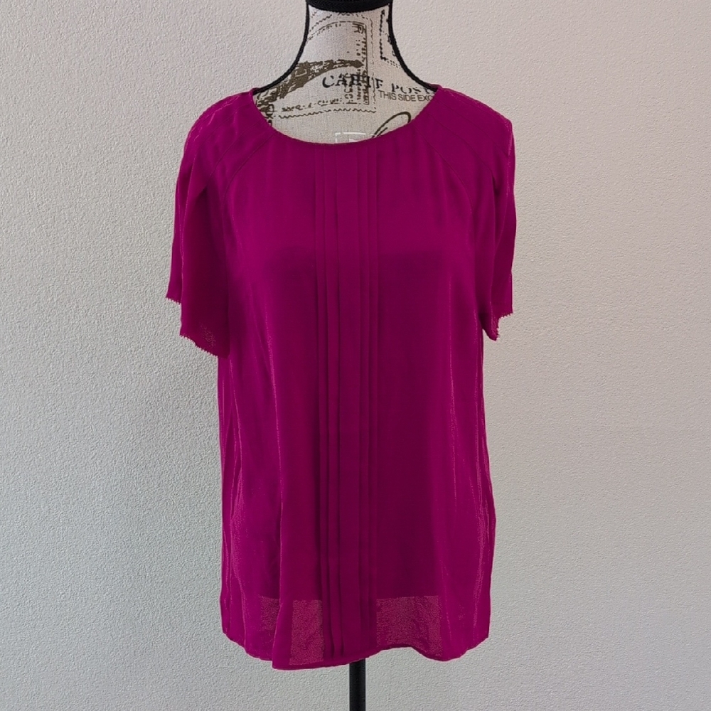 Banana Republic Fuchsia Blouse